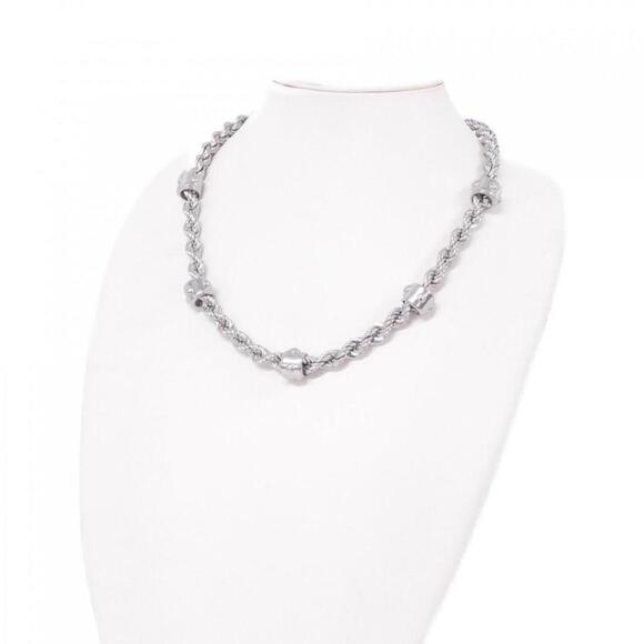 LOUIS VUITTON Silver Necklace - Picture 4 of 4